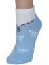 Женские носки VASILINA, 7С3248, ГОЛУБЫЕ