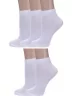 Комплект из 5 пар женских носков Альтаир, 5-А61, БЕЛЫЕ