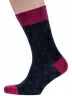 Мужские носки Grinston socks (PINGONS), 18D1, БОРДОВЫЕ