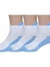 Комплект из 3 пар детских носков Носкофф (АЛСУ), 3-НД6, ГОЛУБЫЕ
