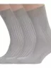 Комплект из 3 пар мужских носков RuSocks (Орудьевский трикотаж) из 100% хлопка, 3-М3-11001, рис. 01/02/03, ТЕМНО-БЕЖЕВЫЙ МИКС