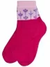 Детские махровые носки "Гамма", С663, ТЕМНО-РОЗОВЫЕ