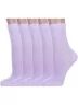 Комплект из 5 пар детских носков Альтаир, 5-М20, СИРЕНЕВЫЕ