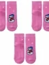Комплект из 3 пар махровых детских носков Альтаир, 3-С90, РОЗОВЫЕ