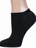 Женские ультракороткие носки ХОХ, G-3R7, ЧЕРНЫЕ