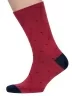 Мужские носки MSCLUB №М34, nm-370, БОРДОВЫЕ с геральдическими лилиями