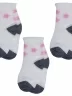 Комплект из 3 пар детских носков RuSocks (Орудьевский трикотаж) рис. 03, КРЕМОВО-СЕРЫЕ (3-Д3-13794)