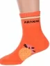 Детские спортивные носки Hobby Line, Ндх3592-03, ОРАНЖЕВЫЕ