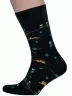 Мужские носки MSCLUB №М48, nm-540, ЧЕРНЫЕ
