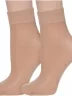 Комплект из 2 пар женских носков Conte, 8С-7СП/Tension 40Н, Natural, телесные