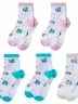 Комплект из 5 пар детских носков LORENZLine, 5-Л98, микс 4