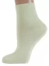 Женские носки без резинки ХОХ, G-1406, БЛЕДНО-САЛАТОВЫЕ