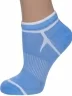 Женские короткие носки LORENZline, С24, ГОЛУБЫЕ