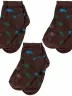 Комплект из 3 пар детских носков Альтаир, 3-А56, ШОКОЛАД