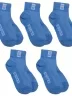 Комплект из 5 пар детских носков RuSocks (Орудьевский трикотаж) ТЕМНО-ГОЛУБЫЕ (5-Д-36)