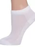 Женские короткие носки из микромодала Grinston socks (PINGONS), 17D3, БЕЛЫЕ