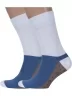 Комплект из 2 пар мужских носков MSCLUB №М46, 2-nm-520, БЕЛО-ДЖИНСОВЫЕ