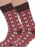 Комплект из 2 пар мужских носков MSCLUB №М30, 2-nm-327, БОРДОВЫЕ