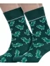 Комплект из 2 пар мужских носков DiWaRi, 2-20С-37СП, рис. 143, ТЕМНО-ЗЕЛЕНЫЕ