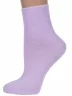 Женские носки без резинки ХОХ, G-1406, СИРЕНЕВЫЕ