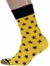 Мужские носки DiWaRi, 20С-37СП, рис. 137, ЖЕЛТЫЕ