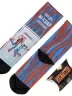 Молодежные носки в подарочной упаковке НОСМАГСТЕР с принтом, 1к-ПНС, "Когда не сдал сессию"