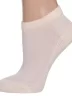 Женские короткие носки из микромодала Grinston socks (PINGONS), 17D3, КРЕМОВЫЕ