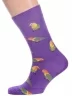 Носки унисекс Брестские (БЧК), 21С4200, рис. 166, ЛИЛОВЫЕ