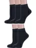 Комплект из 5 пар женских носков Альтаир, 5-А61, ЧЕРНЫЕ