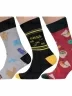 Комплект из 3 пар мужских носков MSCLUB №М37, msk3-М37, микс 9