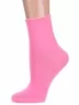 Женские носки без резинки ХОХ, G-1406, РОЗОВЫЕ