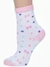 Детские носки LORENZline, Л105, БЕЛО-РОЗОВЫЕ