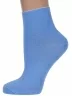 Женские носки без резинки ХОХ, G-1406, ГОЛУБЫЕ