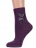 Женские носки Брестские (БЧК), 14с1100, рис. 606, ФИОЛЕТОВЫЕ