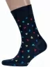 Мужские носки DiWaRi, 20С-37СП, рис. 138, ТЕМНО-СИНИЕ