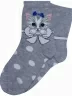 Детские носки RuSocks (Орудьевский трикотаж), Д3-13030, рис. 01, СВЕТЛО-СЕРЫЕ