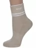 Женские спортивые носки с махровым следом LORENZline, С25М, БЕЖЕВЫЕ