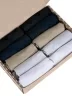 Набор из 10 пар коротких бамбуковых носков (ТМ Grinston socks), PG-15D33-10k, микс