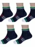 Комплект из 5 пар детских носков ХОХ, 5-SPD-15, ТЕМНО-СИНИЕ
