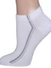 Женские короткие носки LORENZline, С8, БЕЛЫЕ