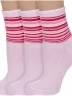 Комплект из 3 пар женских носков Альтаир, 3-С46, РОЗОВЫЕ