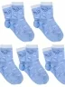 Комплект из 5 пар детских носков LORENZLine, 5-Л87, ГОЛУБЫЕ
