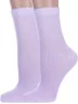 Комплект из 2 пар детских носков Альтаир, 2-М20, СИРЕНЕВЫЕ