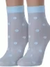 Комплект из 2 пар женских носков Conte, 2-16С-124СП, ГОЛУБЫЕ