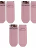 Комплект из 3 пар детских носков Гамма, 3-С1707, ПЫЛЬНАЯ РОЗА