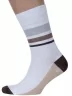 Мужские носки MSCLUB №М46, nm-529, БЕЛЫЕ