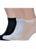 Комплект из 3 пар бамбуковых носков Grinston socks (PINGONS), 3-15D33, микс 6