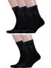 Комплект из 5 пар мужских носков Альтаир, 5-С45, ЧЕРНЫЕ с шоколадным