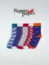 Набор из 5 пар женских носков Flappers Peppers, 5-1МБ19Ж-3, микс