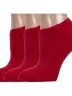Комплект из 3 пар женских махровых носков ХОХ, 3-GZ-3R9, КРАСНЫЕ